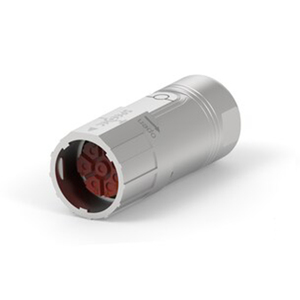 Screw <b>Terminals</b> Connector Cable-to-Cable Circular Connector Plug Shell Size 23 Zinc Alloy PBT GF Model BSTA108NN00580136000 - Product Image 3