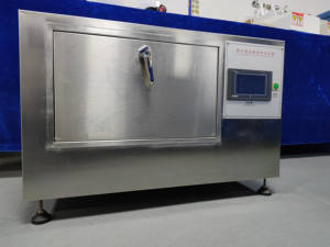 Bancada Mini Fabricante Câmara De Teste De Envelhecimento Acelerado UV Desktop Câmara De Teste De Envelhecimento Preço Câmara Climática Teste UV - Product Image 2