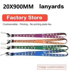 Customized Work Permit Exhibition Mobile Phone Neck Wrist Strap Hanging Rope Made of Durable <b>Polyester</b> - Product Image 6