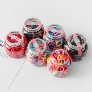 Coleteros coloridos para niños, accesorios para el cabello de tela tejida para uso diario, estilo princesa infantil - Product Image 2