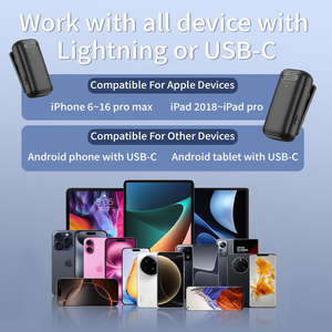 Micrófono de Solapa Mini 2 en 1 2026, 3 Modos, Reducción de Ruido Dual, Micrófono Inalámbrico para iPhone y iPad - Product Image 3