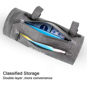 Fournisseur Accessoires étanches pour vélo <span class=keywords><strong>Bikepacking</strong></span> Route <span class=keywords><strong>VTT</strong></span> Voyage Durable TPU Guidon Avant Pack Outil de vélo Sac de vélo sec - Product Image 4