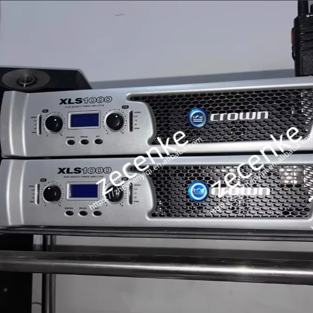 USED 1PCS Crown XLS 1000 Two-Channel Professional High-Density Power Amplifier