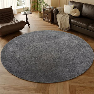 2025 nouveau <span class=keywords><strong>tapis</strong></span> <span class=keywords><strong>gris</strong></span> personnalisé tufté à la main fait à la machine NZ laine <span class=keywords><strong>bambou</strong></span> soie <span class=keywords><strong>tapis</strong></span> écologique moderne rond maison décoration intérieure - Product Image 1