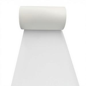 Film piézoélectrique PVDF de qualité industrielle 0,45 µm/0,22 µm, film transparent hydrophobe, rétention de particules >99,99 %, épaisseur 130 µm pour capteur - Product Image 1