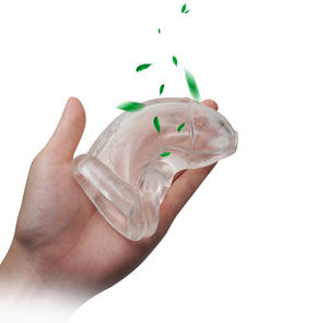 Caoutchouc souple JJ Set <span class=keywords><strong>Chastity</strong></span> Men's Lock Essence Delay Set Dispositif de chasteté Produits pour adultes Alternative Fun - Product Image 5