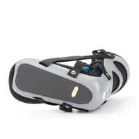 Attelle de nuit de protection de soutien orthopédique en plastique de cheville réglable pour la chute du pied et le soulagement de la douleur