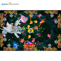Mesa de Juego de Peces Cool Dragon CD-001-688 para 10 Jugadores, Máquina de Juego de Peces de 86 Pulgadas, Ocean King 3, Dinosaur Strike, Multiplicador, Personalizable