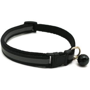 Colliers réfléchissants pour chats, 12 couleurs, pour femelles et mâles, avec clochette, vente en gros à prix réduit - Product Image 6