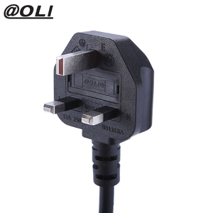 Enchufe de alimentación de alta calidad C13 UK Cable de alimentación UK PC BSI <span class=keywords><strong>ATST</strong></span> 3 PIN UK POWER Cable - Product Image 2
