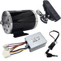 MY1020 800W 1000W 48V DC Kits de moteur à brosse électrique pour Go Kart EATV Quad Scooter