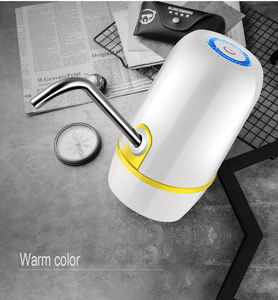 Portatile USB Ricaricabile Bottiglia di Acqua Potabile Dispenser Batteria del Desktop In Plastica Bianco Freddo AP Android Interfaccia USB 1200mah - Product Image 6