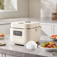 Cuisinière à riz électrique 3L, multifonction, cuisson rapide, affichage numérique intelligent, soupière, multicuiseur électrique moderne