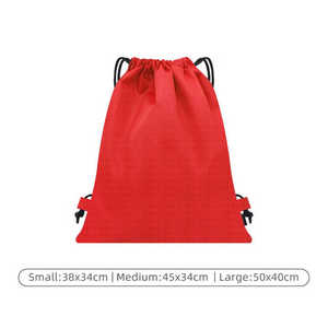Fashion Promotional <b>Drawstring</b> Recycled Waterproof Polyester Sports Fitness <b>Drawstring</b> <b>Backpacks</b> - Product Image 2