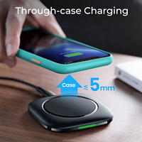 Vente en gros 15W chargeur sans fil rapide 3 en 1 avec logo OEM pour iPhone pour Samsung pour montre chargeur de modèle privé à charge rapide