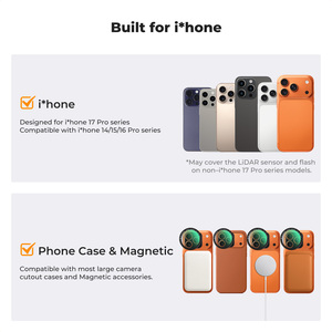 Kit de filtres magnétiques CPL K&F <span class=keywords><strong>Concept</strong></span> KF15.0042 49 mm pour objectif de téléphone avec base de caméra à montage direct, verre optique AGC - Product Image 6
