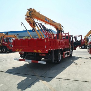 รถบรรทุกติดเครน Dongfeng 4x2 ขนาด 8 ตัน พร้อมเครนไฮดรอลิกแบบแขนตรง จำหน่ายโดยโรงงาน - Product Image 5