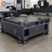 Base de machine CNC soudée sur mesure |   Époxy sablé |   Acier Q235/Q345/Q355 |   ISO 9001 CNC |   pour la fondation des machines lourdes