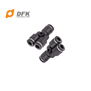 ข้อต่อท่อลมแบบ Y 3 ทาง DFK EPW12 ขนาดเส้นผ่านศูนย์กลาง 12 มม. ผลิตจากพลาสติกทนทาน ใช้งานได้ยาวนาน - Product Image 1