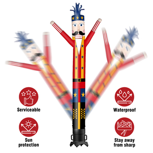 Muñeco Inflable con Forma de Bailarín de Olas, Tema <span class=keywords><strong>Cascanueces</strong></span>, para Publicidad y Promoción al Aire Libre - Product Image 3
