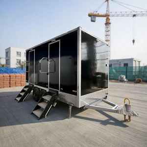 Remorque mobile extérieure de <span class=keywords><strong>luxe</strong></span> portable salles de bains <span class=keywords><strong>prix</strong></span> d'usine toilettes remorque camping <span class=keywords><strong>caravane</strong></span> toilettes fabricants - Product Image 1