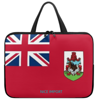 Sac pour ordinateur portable Yap Flag, étui fin et étanche pour ordinateur portable avec fermeture éclair de qualité supérieure, sac portable pour tablette