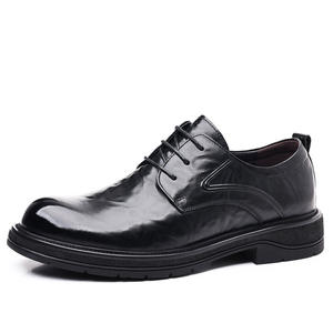 Zapatos Oxford de Cuero Genuino Retro Formales de Alta Gama para Hombre, Diseño de Negocios de Lujo, Cómodos y Duraderos, Gran Venta - Product Image 5