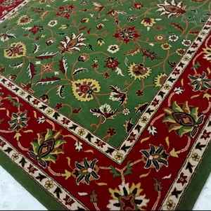 Tapis tufté à la main 8x10 Tapis de salon de style traditionnel Motif floral Inspire personnaliser la taille disponible - Product Image 4