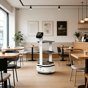 Yimeng Source Fabricant Livraison <span class=keywords><strong>Robot</strong></span> Entreprise Autonom Service Alimentaire Restaurant Robots Voiture Livraison Alimentaire Serveur <span class=keywords><strong>Robot</strong></span> LDS Slam - Product Image 1