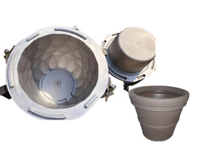 Tùy chỉnh OEM quay Lọ hoa trồng khuôn nhôm thiết bị gia dụng - Product Image 2