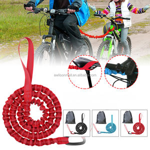 Corde de remorquage pour vélo de montagne Corde de rallye en nylon pour parent et <span class=keywords><strong>enfant</strong></span> Corde de remorquage élastique pour vélo d'extérieur Equipement de sécurité pour vélo de montagne - Product Image 1