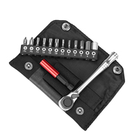 Kit d'outils de réparation multifonction pour vélo, en acier allié, modèle G300, clé à cliquet et jeu de clés Allen pour vélo de route/vTT/tout-terrain