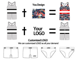 Ensemble de <span class=keywords><strong>sous</strong></span>-vêtements de sport pour femmes imprimé requin Ensemble de <span class=keywords><strong>sous</strong></span>-vêtements <span class=keywords><strong>assortis</strong></span> pour <span class=keywords><strong>couple</strong></span> Ensemble soutien-gorge et shorty 2 pièces pour femmes - Product Image 2