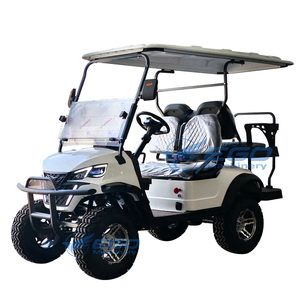 Vente flash XCEGO, voiturette de golf électrique classique de haute qualité pour 6 personnes, avec châssis en acier et batterie 60V 80A - Product Image 1