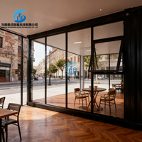 Casa contenedor modular de dos pisos de 20 pies y 40 pies-Casa prefabricada personalizada de lujo de fácil instalación al por mayor
