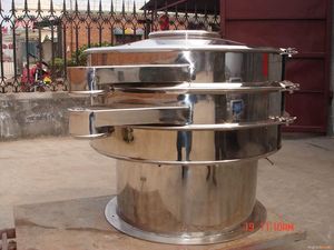 Thép carbon ROTARY rung màn hình Lọc sàng tròn bột rung sàng - Product Image 2