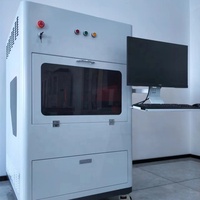 Machine de gravure Laser en cristal 3d pour galaxie 3D, boule de cristal gravée au Laser avec éclairage LED, Base en bois