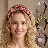 Daou 13cm Élégants nœuds pour cheveux, bandeaux floraux charmants, de haute qualité et durables pour femmes, accessoires de mode pour cheveux, vente en gros