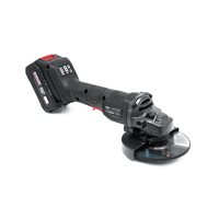Meuleuse d'angle sans fil professionnelle WINKKO 20V, moteur sans balais, batterie au lithium, construction métallique, 9500 tr/min, disque de 100-125 mm