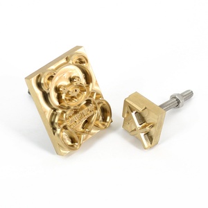 Moule de gravure personnalisé pour tampon de sceau, logo, cuir, outil de découpe, machine à estamper l'or en feuille, moule de marquage en laiton/cuivre - Product Image 5