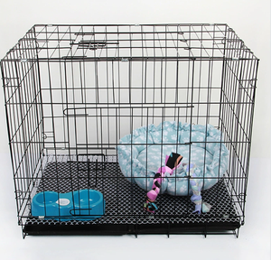 Küçük köpekler ve kediler için orta Pet Villa çok fonksiyonlu kafes büyük Corgi kuşlar için ayrılabilir tuvalet - Product Image 5