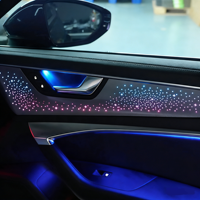 Kit d'éclairage d'ambiance pour portières de voiture Audi A6L C8 2019-2024, garniture de siège LED multicolore, amélioration décorative intérieure, produit automobile très vendu