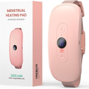 Cinturón de Masaje Abdominal con Calor para Mujer, con Control de Tiempo, Recargable, para Alivio Menstrual y Calentamiento en el Hogar - Product Image 1