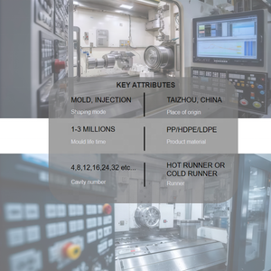 แม่พิมพ์กล่องพลาสติกคุณภาพสูงสำหรับฉีดขึ้นรูป กล่องใส่ผลไม้ กล่องใส่ผัก กล่องใส่นม ผู้ผลิตแม่พิมพ์ภาชนะ - Product Image 4