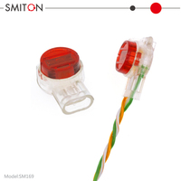 Connecteur de câblage K3 UR pour câble Ethernet et cordon téléphonique, à sertir, avec gel isolant