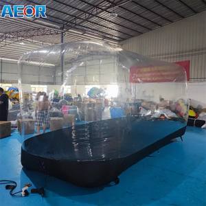 Housse de protection gonflable transparente et imperméable pour voiture, anti-grêle, en PVC, type <span class=keywords><strong>bulle</strong></span>, tente de garage gonflable - Product Image 5