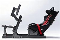 Cockpit en aluminium de haute qualité TELA TSIM-CPT90 pour plateforme de mouvement de simulateur de course à faire soi-même