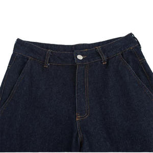 Denimblaue, atmungsaktive Jeans mit mittlerer Taille, gerader Schnitt, Vintage-Stil, lässige Mode, volle Länge, Reißverschluss für Damen, Frühling, Sommer, Herbst - Product Image 3