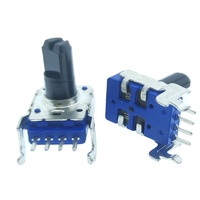 Potentiomètre YUWAH, fabricant d'usine, 4 broches, linéaire, 11 mm, potentiomètre rotatif, 10K, 20K, 50K, 100K, 500K, 1M ohm, RV11, alps, RK11