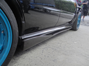 Extensiones Laterales de Fibra de Carbono Estilo CS Compatibles Solo con Subaru WRX STI GDF 2006-2007 - Product Image 2